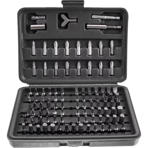 Zestaw Bitów 100 Elementów Różne Końcówki Torx Imbus Tri-Wing Spanner Zestaw Bitów 100 Elementów Różne Końcówki Torx Imbus Tri-Wing Spanner