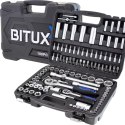 Zestaw kluczy nasadowych 108 el crv bituxx grzechotki torx w walizce
