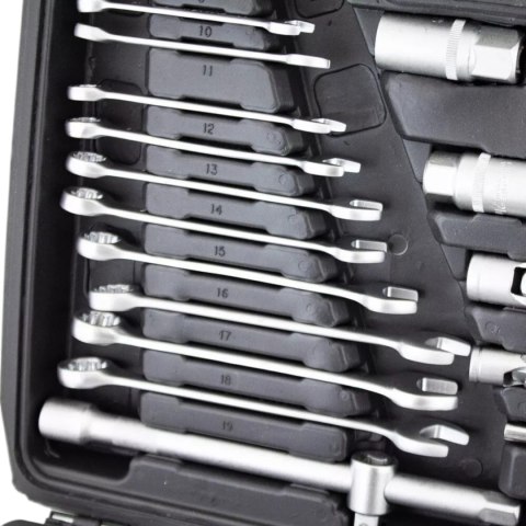 Zestaw narzędzi nasadek 215 el grzechotki torx imbus crv warsztatowy Zestaw narzędzi nasadek 215 el grzechotki torx imbus crv warsztatowy