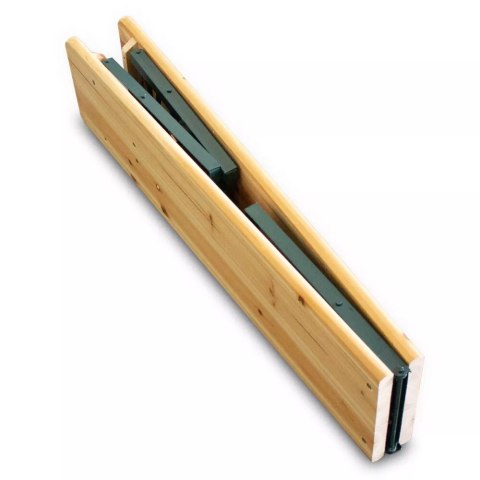 Zestaw ogrodowy drewniany skladany stol 2 ławki 220 cm Komplet Piwny Barowy Zestaw ogrodowy drewniany skladany stol 2 ławki 220 cm Komplet Piwny Barowy