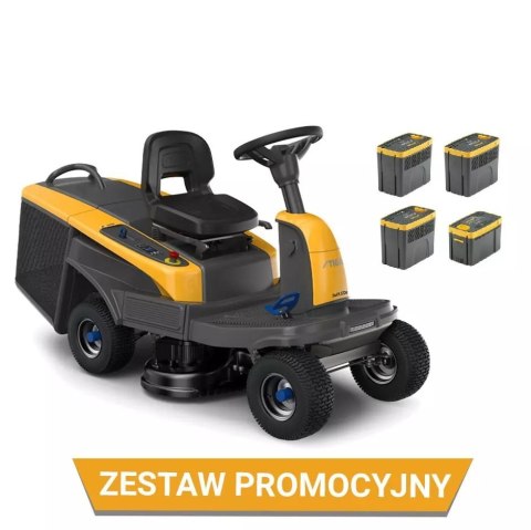 Zestaw promocyjny Traktor akumulatorowy Swift 372e 3x7,5 Ah + 1x5 Ah + pojedyncza ładowarka Zestaw promocyjny Traktor akumulatorowy Swift 372e 3x7,5 Ah + 1x5 Ah + pojedyncza ładowarka